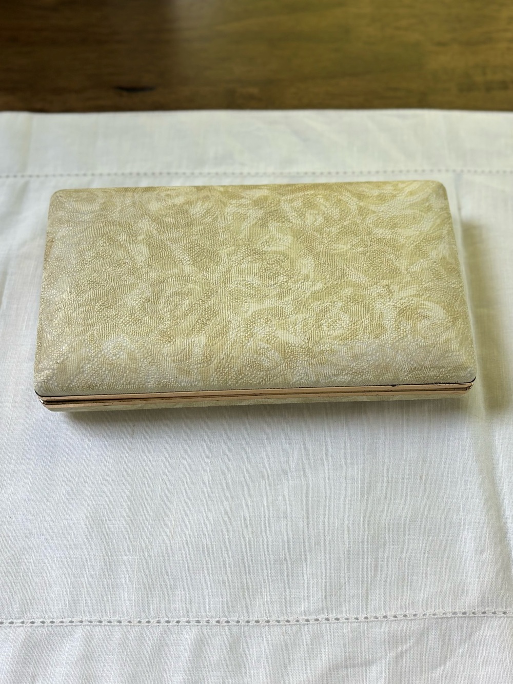 Vintage Mele Travel Jewelry Box Hardshell